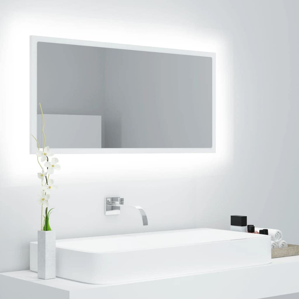 LED Bathroom Mirror with Lights - 35.4