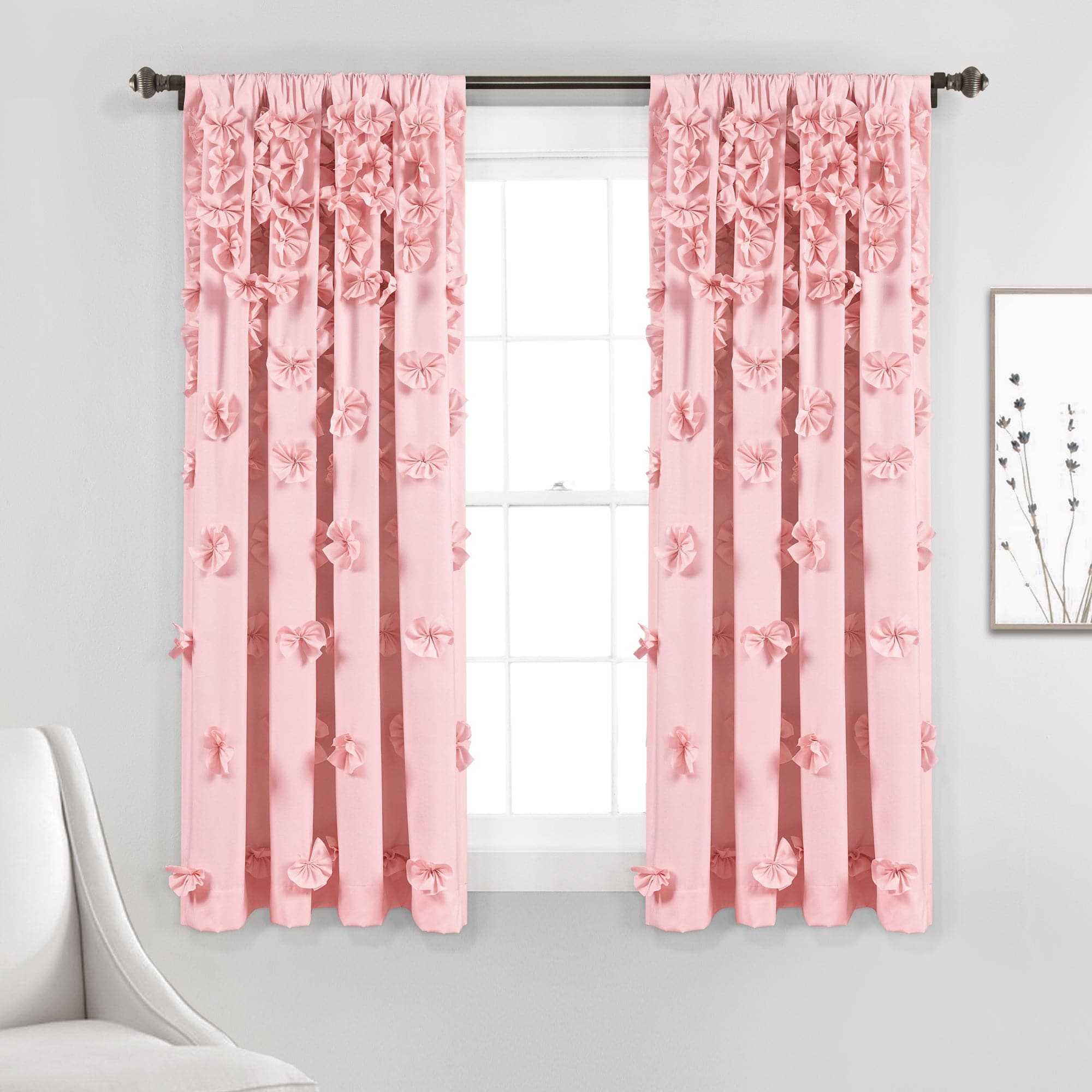 Stylish Riley Window Curtains for Living Room & Bedroom - Blackout & Thermal Insulated Drapes for Home Decor