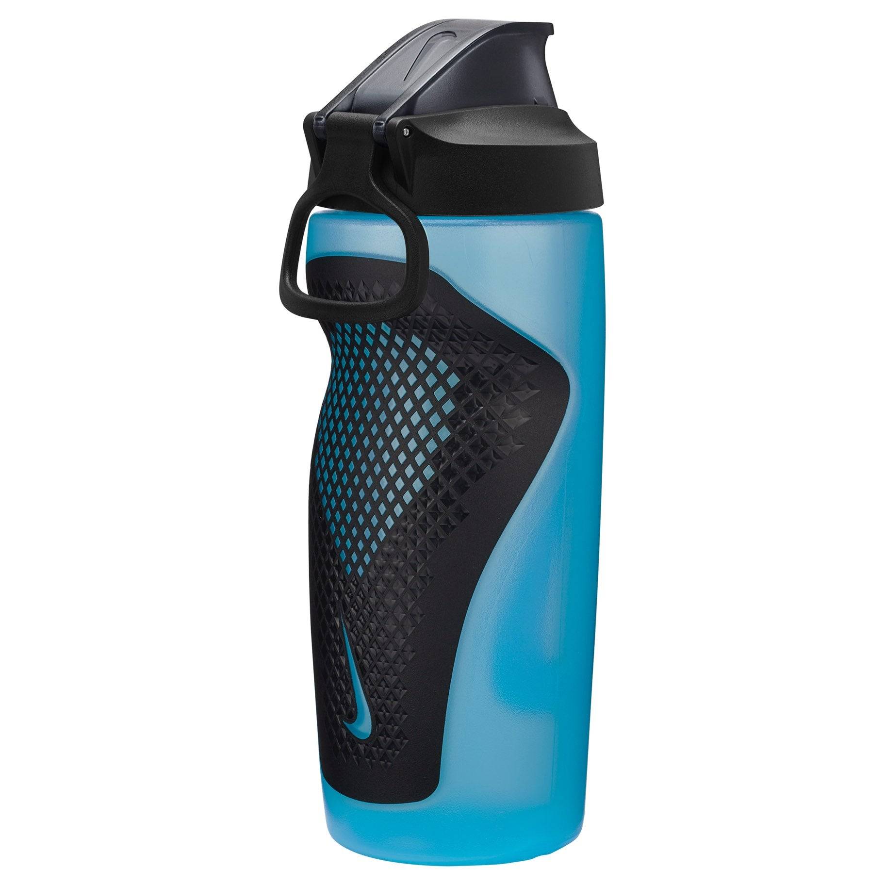 Nike Refuel 18oz Water Bottle with Locking Lid - Leakproof & Durable for Gym, Hiking, and Travel - BPA Free Sports Drink Container