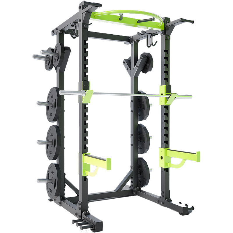 EFC 6221 Commercial Half Rack - Heavy Duty Gym Equipment for Home & Commercial Use - Perfect for Strength Training & CrossFit Workouts
