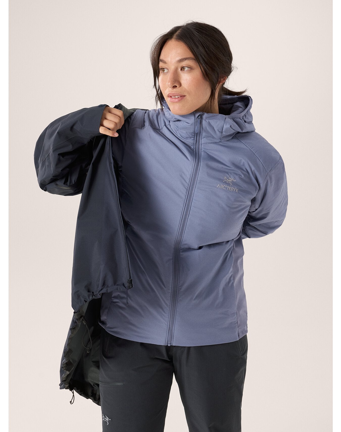 Women's Atom Hoody - Lightweight Water-Resistant Fleece Jacket for Hiking, Running & Outdoor Activities | X000006780 | Past Season Collection