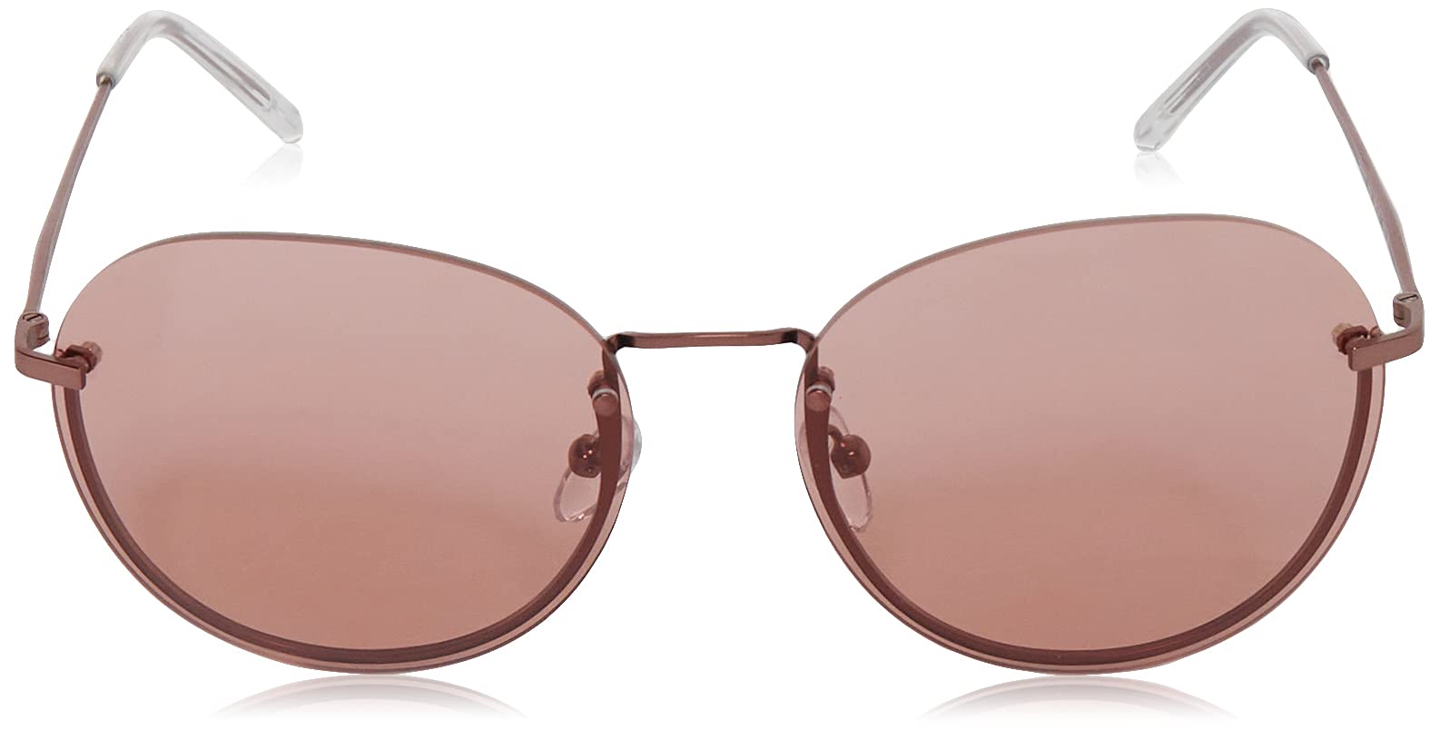 DKNY DK 101 S 608 Mauve Polarized Sunglasses for Women - UV Protection, Fashionable Cat Eye Frame - Perfect for Driving, Beach & Outdoor Activities