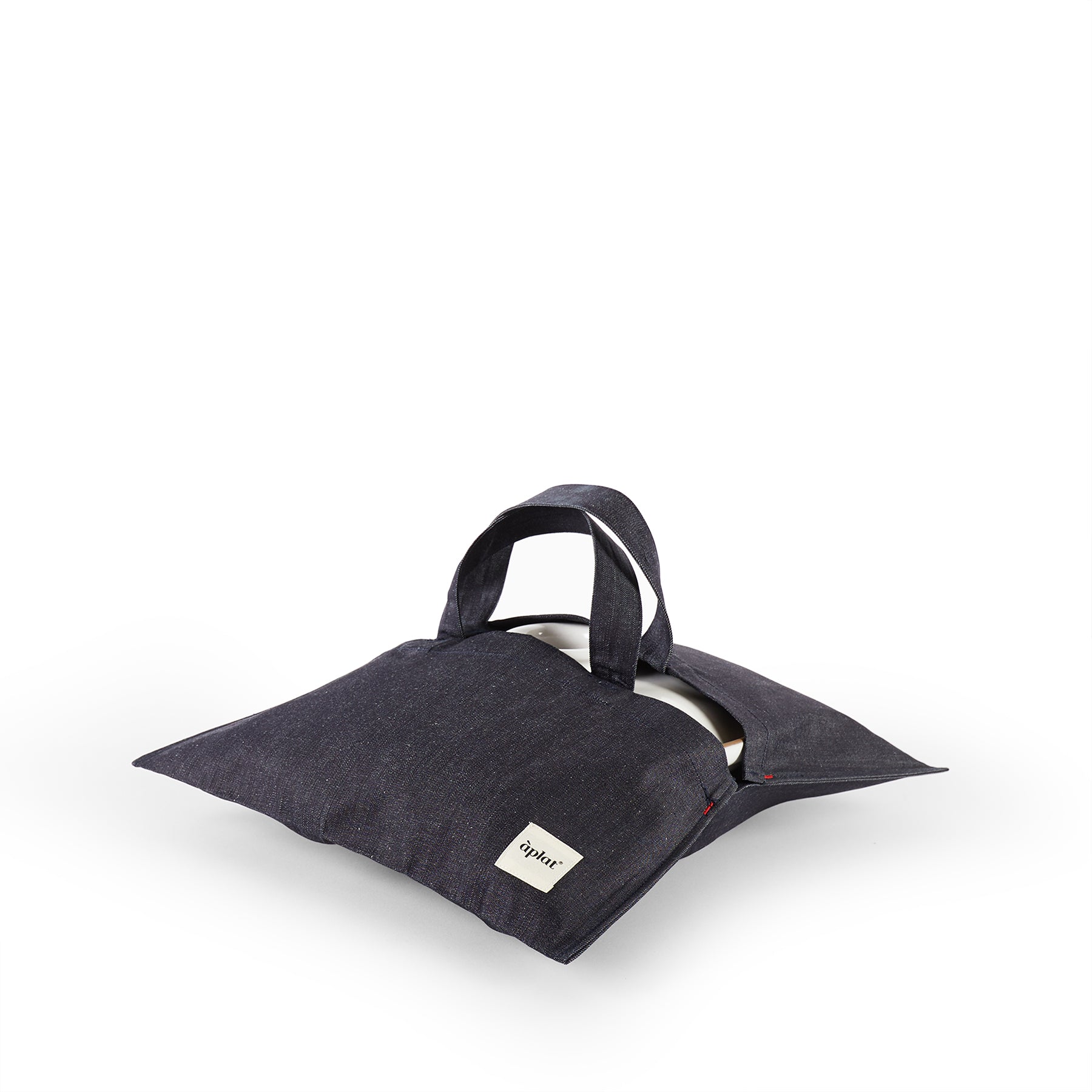 Denim Plat Tote Bag - Stylish & Durable Crossbody Tote for Women | Perfect for Work, Travel & Everyday Use