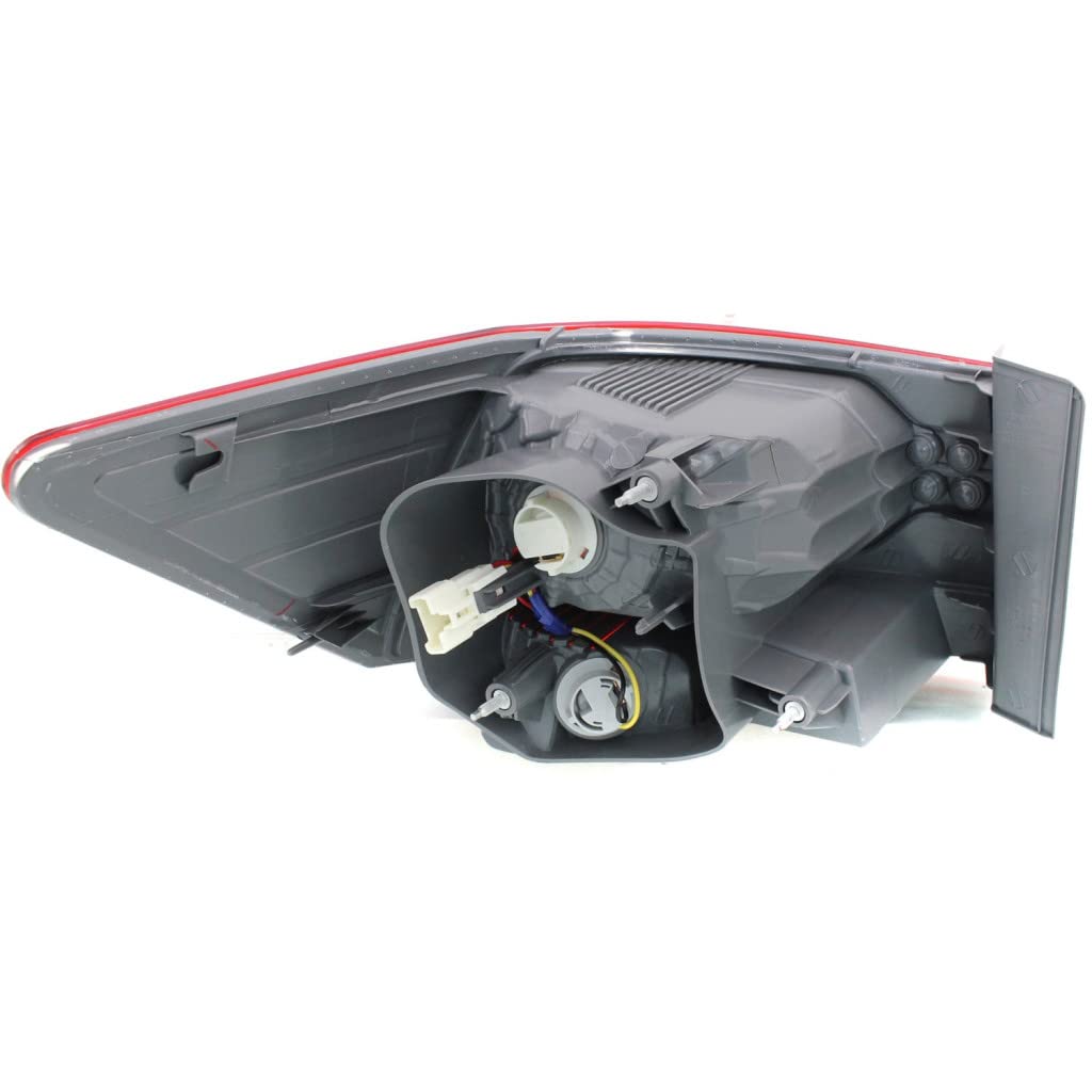 2010-2013 Kia Forte Sedan Replacement Tail Lights Pair - Left & Right Rear Lights (Driver & Passenger Side) KI2804101 KI2805101 | Perfect for Night Driving Safety & Car Restoration Projects