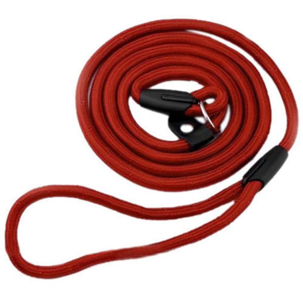 GRETD Adjustable Nylon Dog Training Leash - Slip Lead Rope with Traction Collar for Small Medium Large Dogs - Pet Walking & Obedience Training Supplies (Color A) - Perfect for Daily Walks, Jogging & Outdoor Adventures