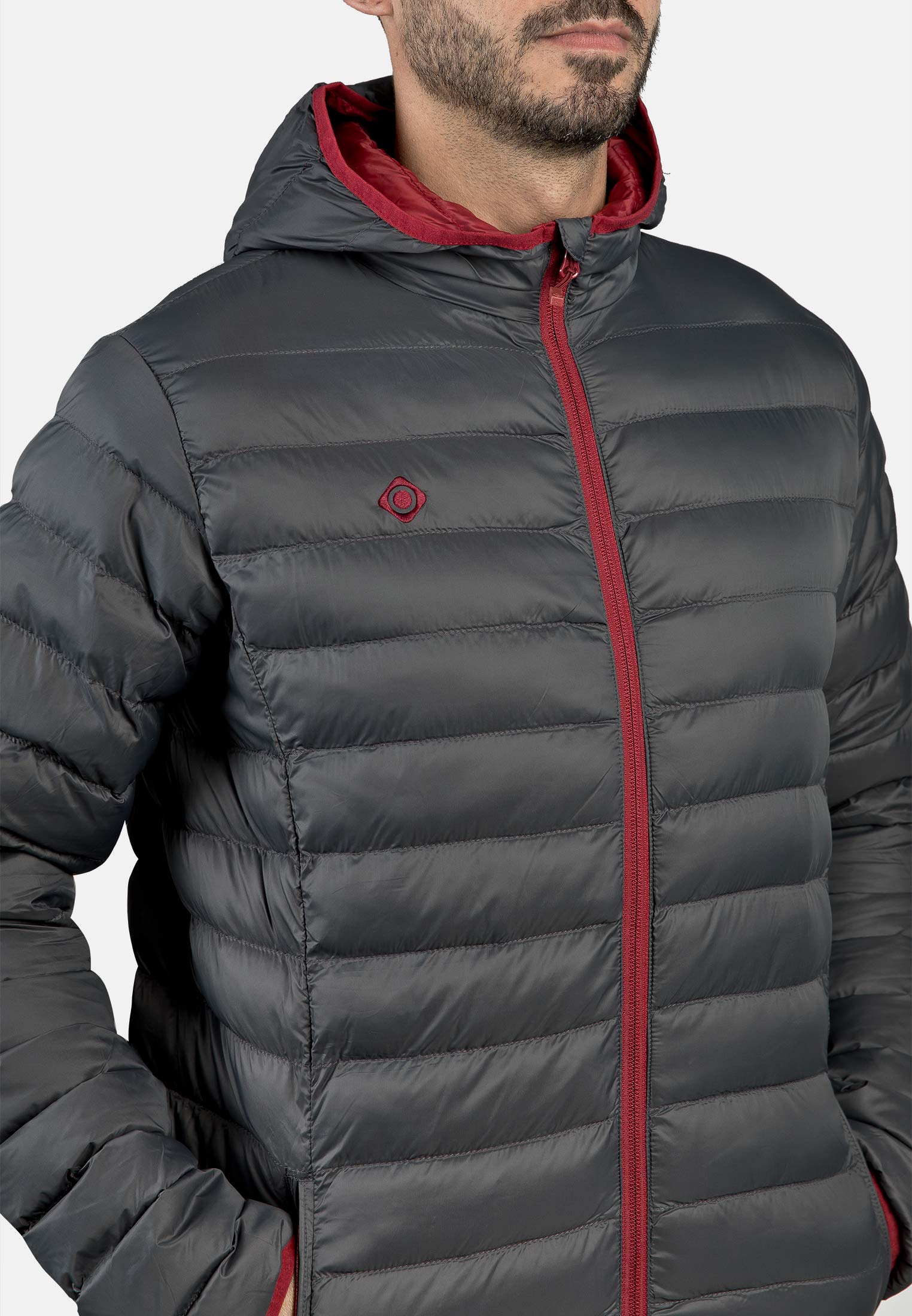 Florenz Men's Rock Climbing Jacket - Waterproof Windproof Outdoor Jacket for Hiking & Mountaineering (Black, 3XL) - Perfect for Cold Weather Adventures and Extreme Sports