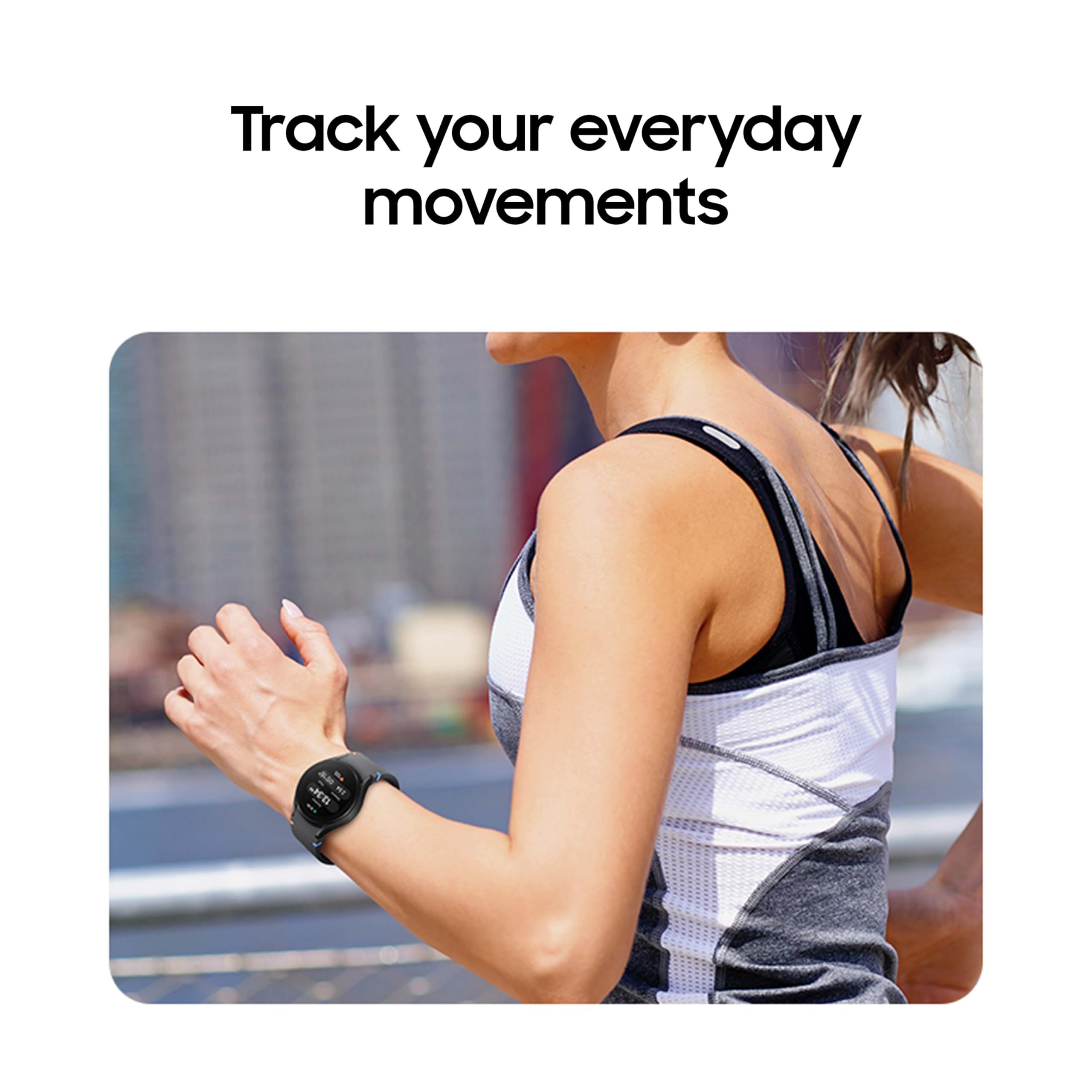 SAMSUNG Galaxy Watch FE 40mm Bluetooth Smartwatch - Fitness Tracker with BIA Sensor, Heart Rate Monitor, Sleep Tracking, AI Health Insights (Renewed, Black) | Perfect for Workouts, Daily Activity Tracking & Sleep Analysis