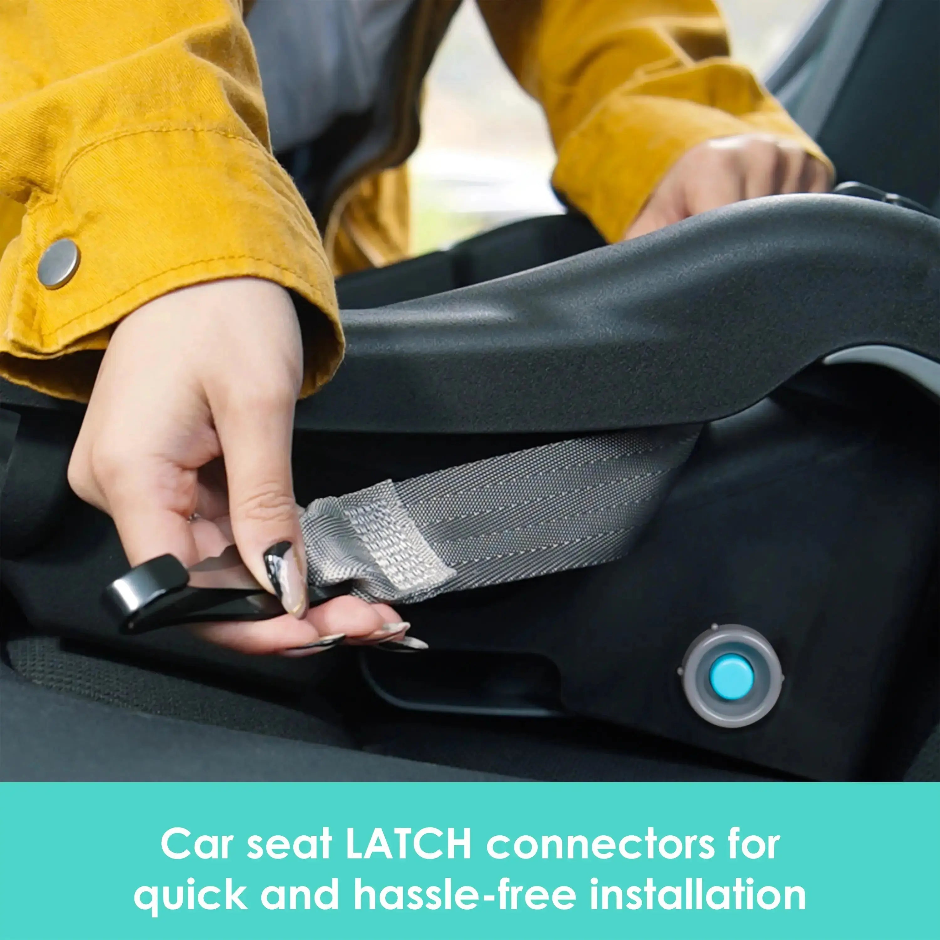 EZ Lift™ PRO Infant Car Seat - Lightweight & Safe Baby Car Seat for Newborns to 35 lbs - Perfect for Travel, Airplanes & Everyday Use