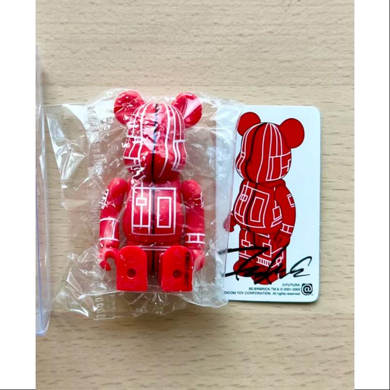 Bearbrick Series 11 Super Secret FUTURA 100% Collectible Vinyl Art Toy - Perfect for Display, Gifts & Anime Collections