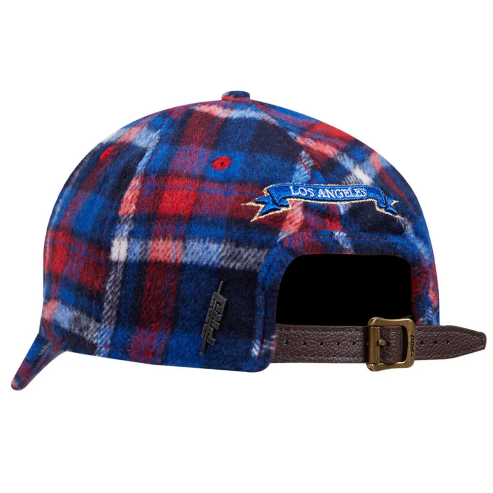 Pro Standard Los Angeles Rams NFL Unisex Plaid Hat - Official NFL Licensed Cap for Men & Women, Perfect for Game Day, Tailgating & Sports Fan Gifts