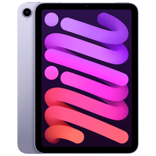Apple iPad Mini (6th Generation) 8.3-inch Wi-Fi 64GB - Purple (MK7R3LL/A) - Perfect for Travel, Work & Entertainment