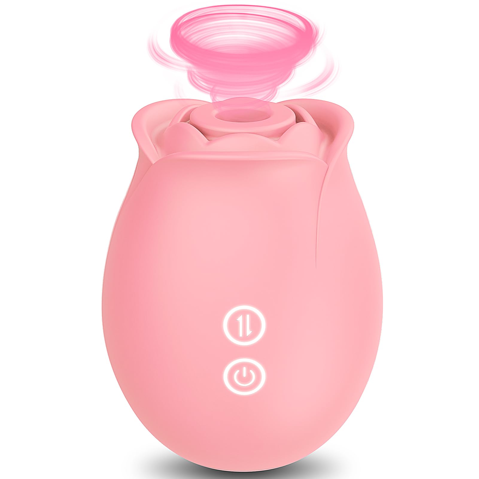 Premium Rose Sucking Vibrator for Women - Clitoral & Nipple Stimulator with Multiple Suction Modes, G-Spot Massager for Couples Play | Sensual Adult Toy for Bedroom Fun & Intimate Moments