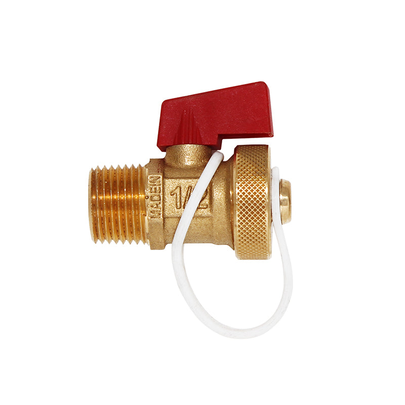 High-Quality Waste Valve with Cap - Durable Brass Plumbing Valve for Sink, Bathtub, and RV Drainage Systems - Perfect for Home Repair & DIY Projects