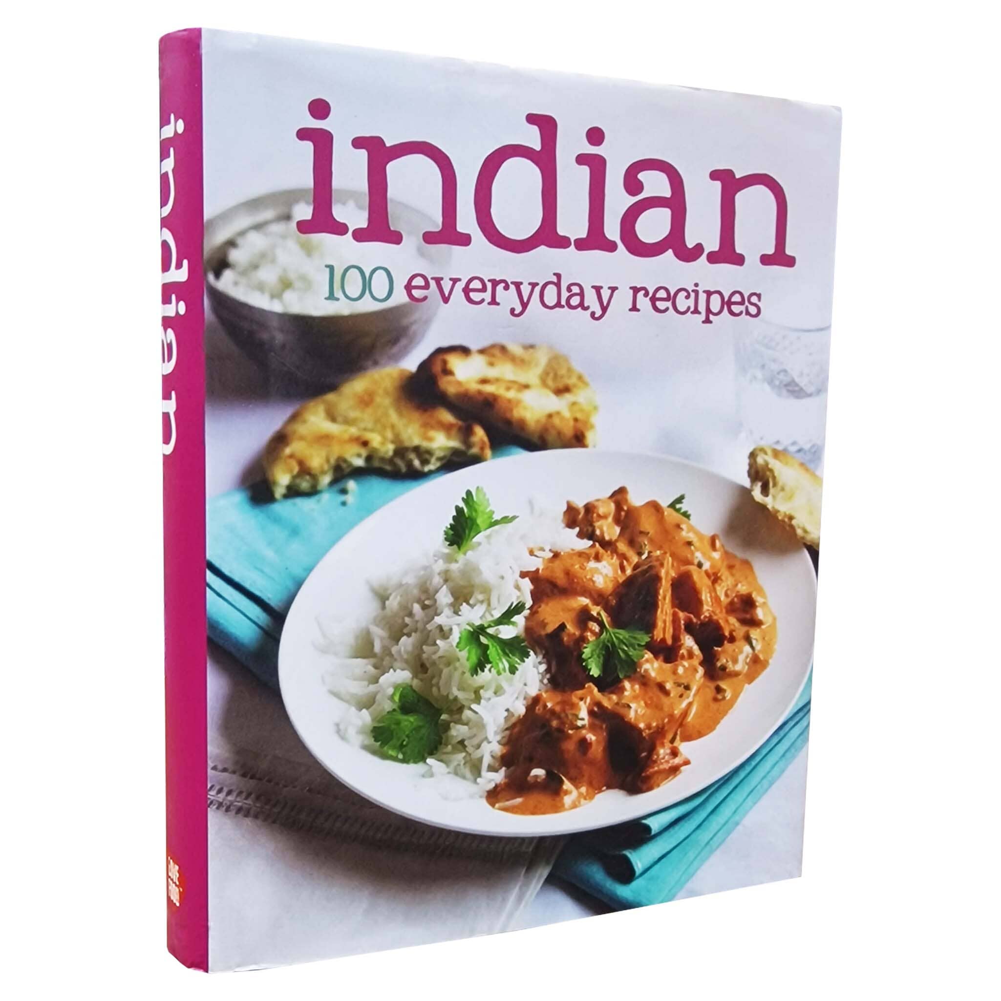 100 Authentic Indian Recipes - Compact Pocket-Sized Cookbook | Hardback Edition | Perfect for Home Cooking, Travel & Gifting