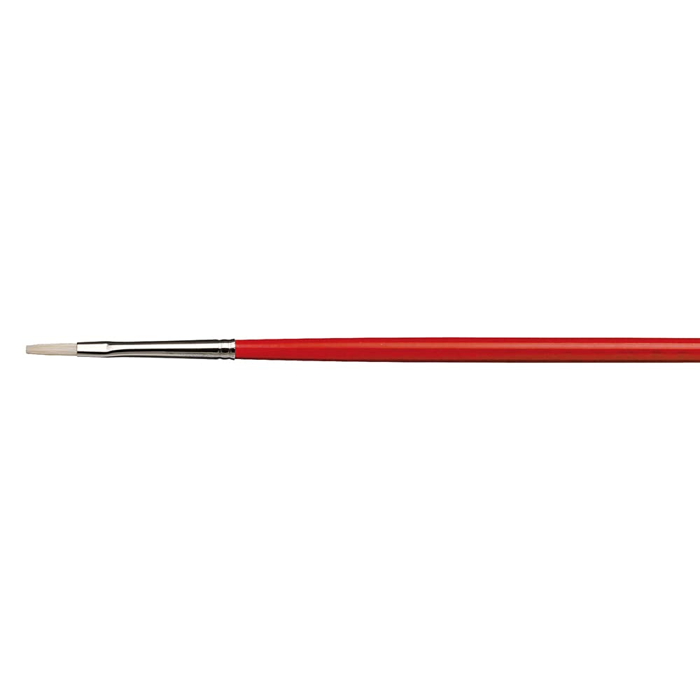 Da Vinci Maestro 2 Chungking Bristle Brushes - Flat Size 1 - Professional Artist Paint Brushes for Oil & Acrylic Painting - Perfect for Canvas, Wood & Fine Art Details