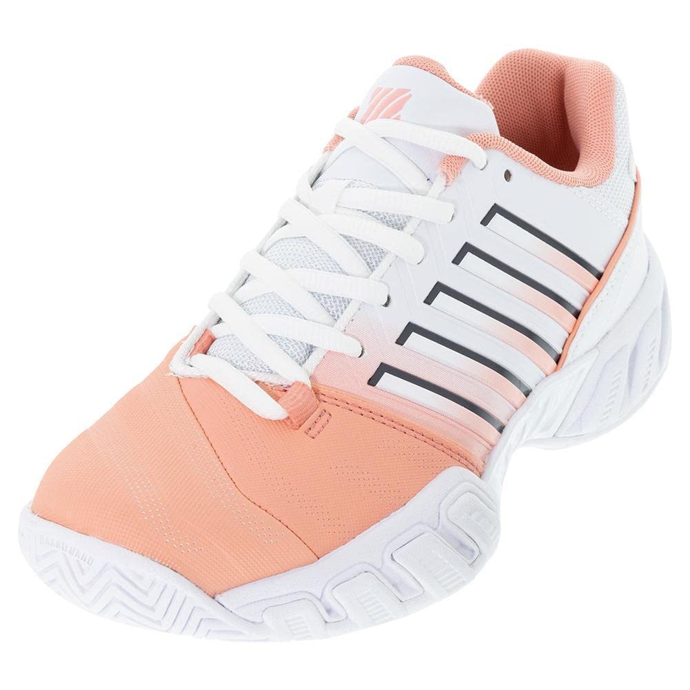 K-Swiss Junior Bigshot Light 4 Kids' Tennis Shoes - Breathable & Lightweight for Boys & Girls - Perfect for Court Play & Casual Wear