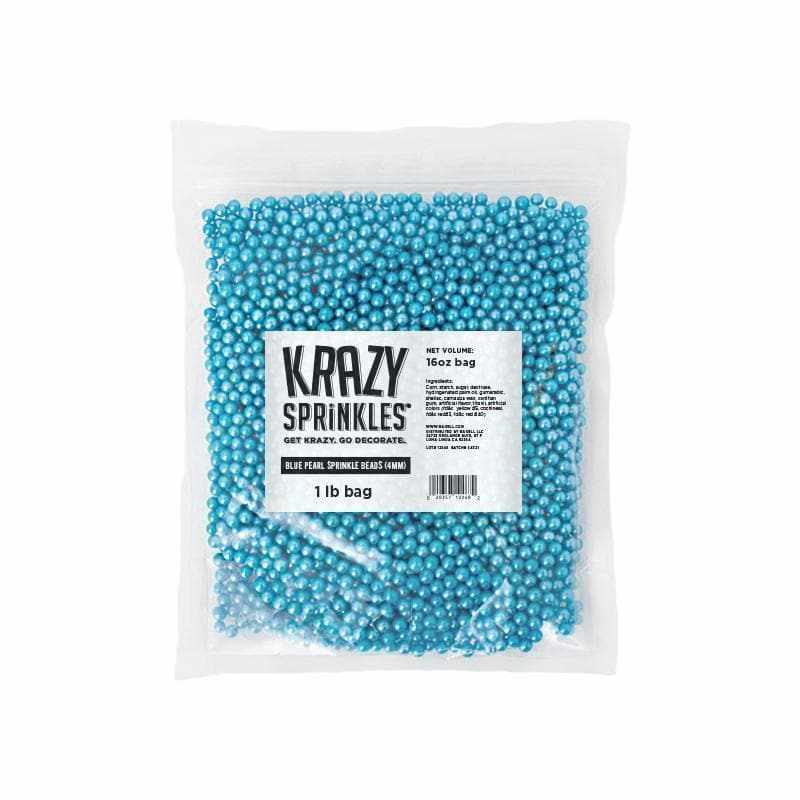 4mm Blue Pearl Beads for Jewelry Making - DIY Necklace, Bracelet & Earrings Craft Supplies - Perfect for Wedding, Party & Gift Accessories