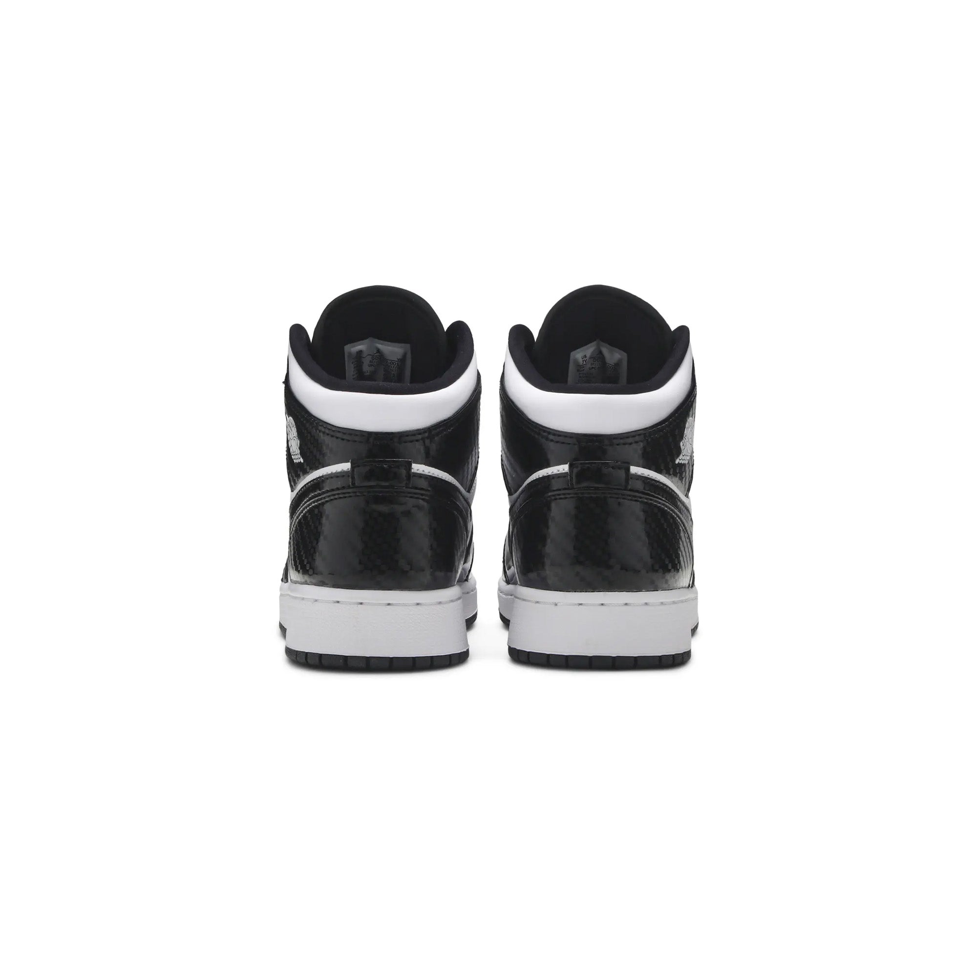 Air Jordan 1 Mid 'Carbon Fiber All Star' GS Basketball Shoes - Stylish Sneakers for Women & Girls - Perfect for Basketball, Streetwear & Casual Fashion