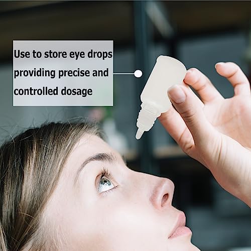Naturegoon 10-Pack 10ml Refillable Plastic Squeeze Bottles with Caps - Multi-Purpose Dropper Bottles for Essential Oils, Eye Drops, Sanitizers & Liquids | Perfect for Travel, DIY Beauty, Home Organization & Craft Projects