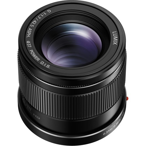 Panasonic Lumix G 42.5mm f/1.7 ASPH POWER OIS Lens - Premium Portrait & Low Light Photography Lens for Mirrorless Cameras - Perfect for Weddings, Events and Professional Portraits