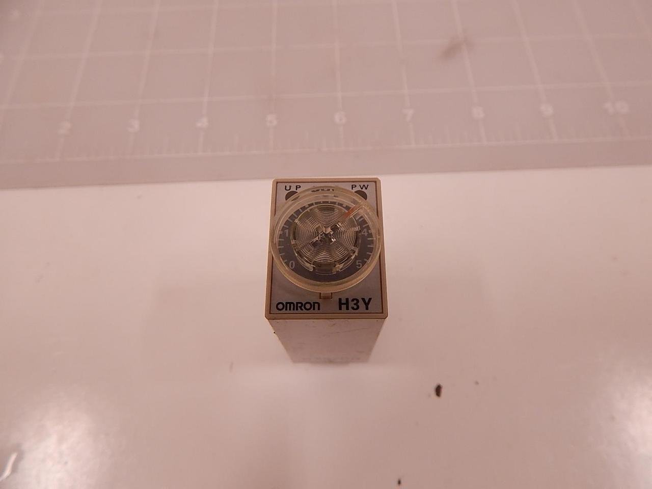 Omron H3Y-2 Timer Relay - Industrial Automation & Control Replacement Part for Machinery & Equipment