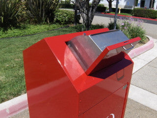 38 Gallon Indoor Pharmaceutical Disposal Bin MW01 P - Safe Medication Waste Container for Hospitals, Clinics & Pharmacies