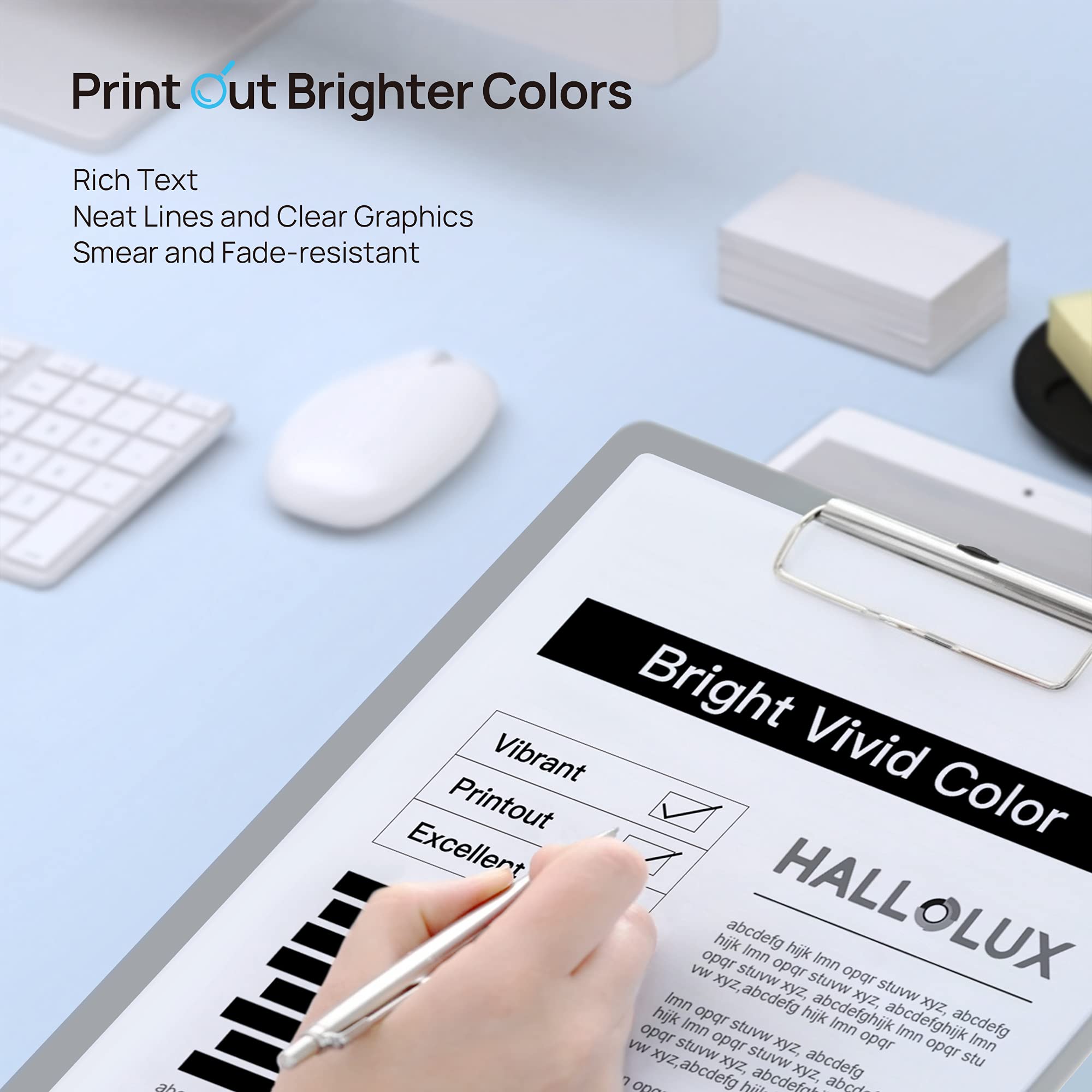HALLOLUX 05A Toner Cartridge - Compatible with HP 05A CE505A - Works for HP P2035 P2035N P2055DN P2055D P2030 P2050 P2055X Printers - High Yield Black Toner (2-Pack) - Perfect for Office & Home Printing Needs