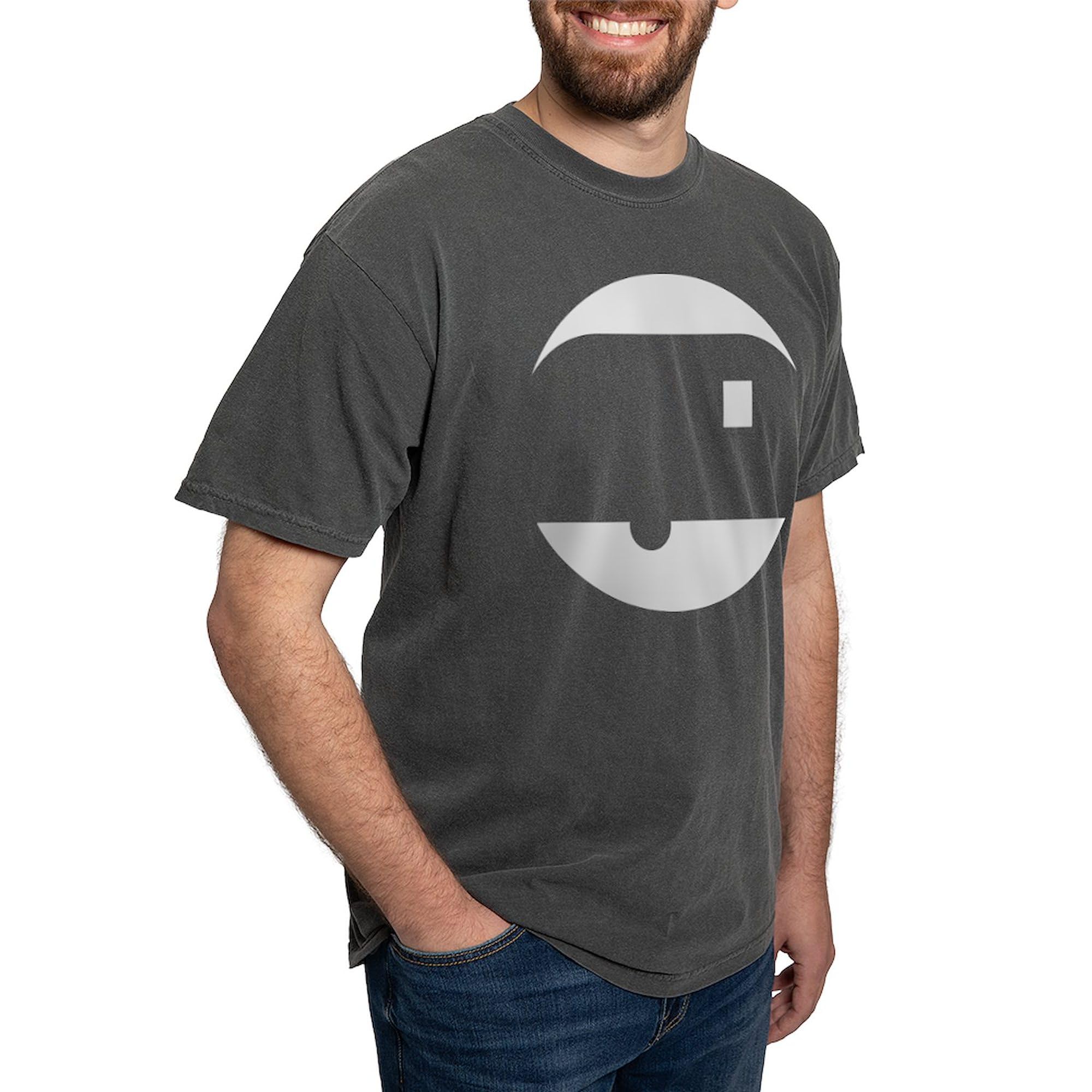 Negative Space Graphic T-Shirt for Men - Comfort Colors Soft Cotton Tee - Casual Wear, Street Style & Everyday Outfits