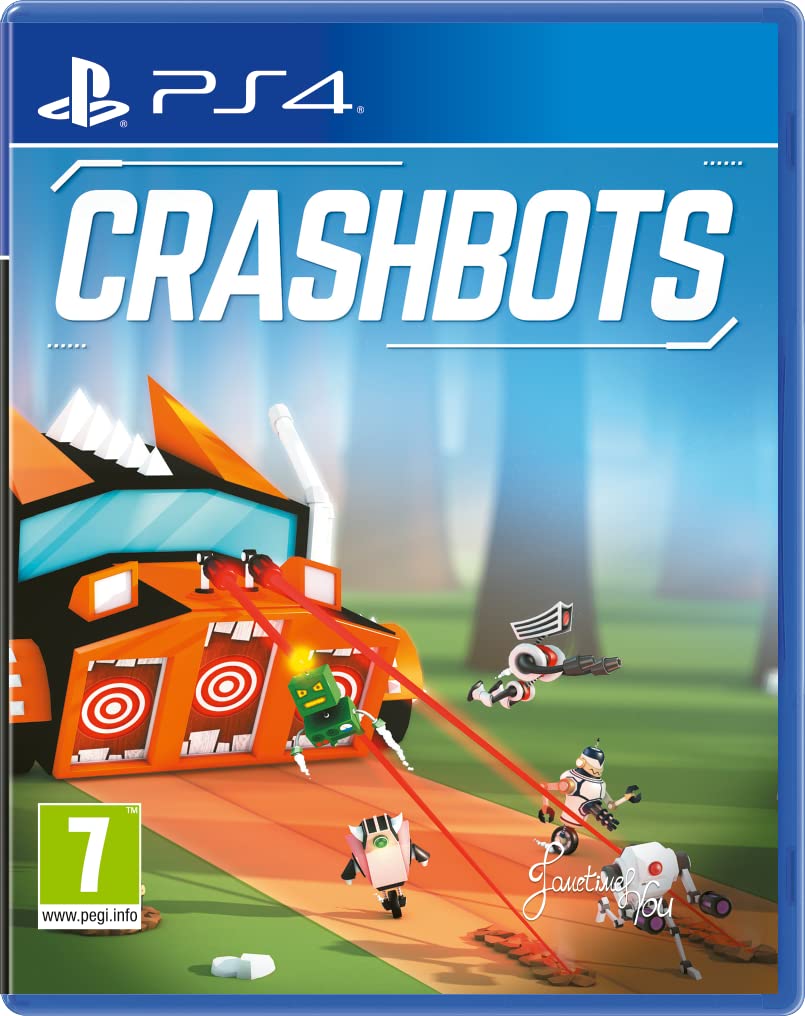 Crashbots - Action Adventure Game for PlayStation 4 | Multiplayer Sci-Fi Combat | Perfect for Family Game Nights & Teen Gaming Parties