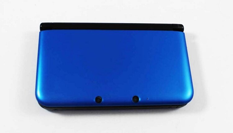 Nintendo 3DS XL Blue & Black Handheld Gaming Console - Portable 3D Gaming System for Kids & Adults, Perfect for Travel & Home Entertainment