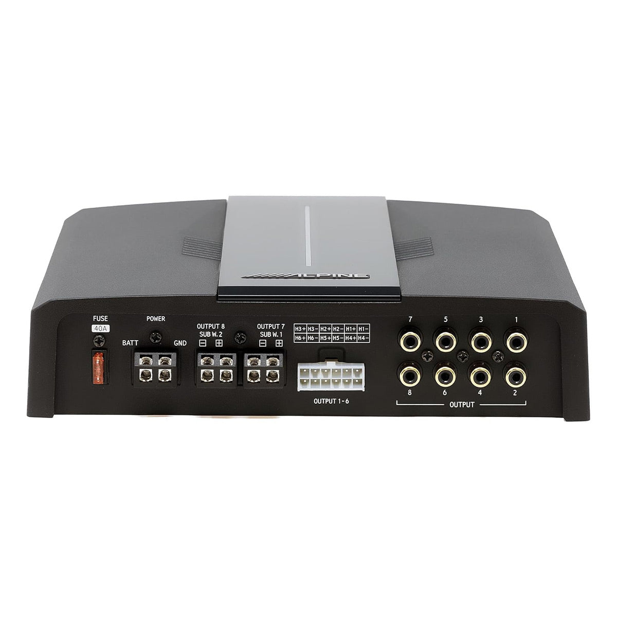 Alpine PXE C80 88 Optim8 8 Channel Car Amplifier & DSP Sound Processor - Premium Audio Upgrade for Cars, Trucks & SUVs