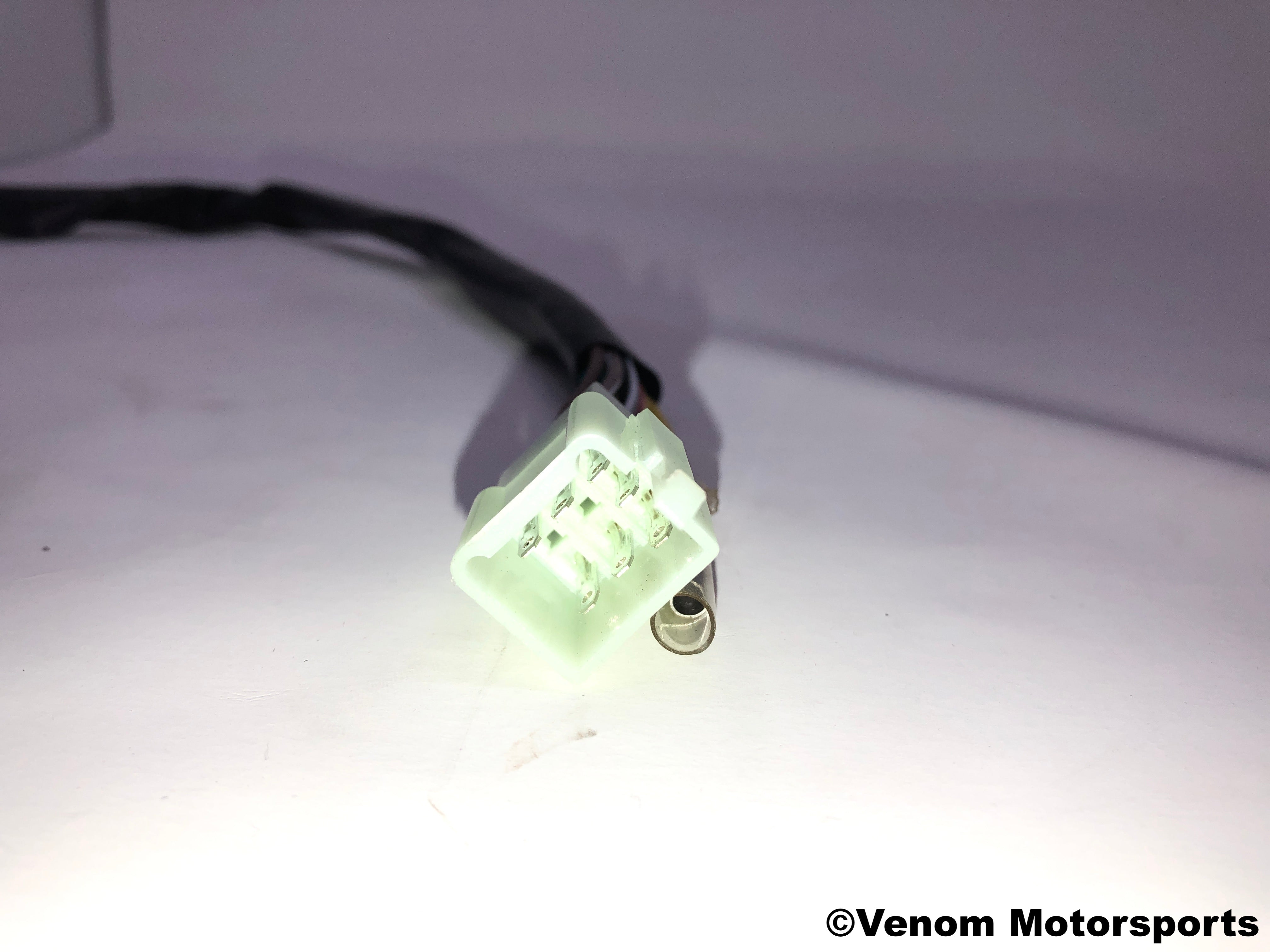 Replacement Right Side Start Switch for Venom 50cc Fatboy Scooter - Compatible with 50cc Gas Mopeds & Pocket Bikes - Perfect for DIY Repairs and Maintenance
