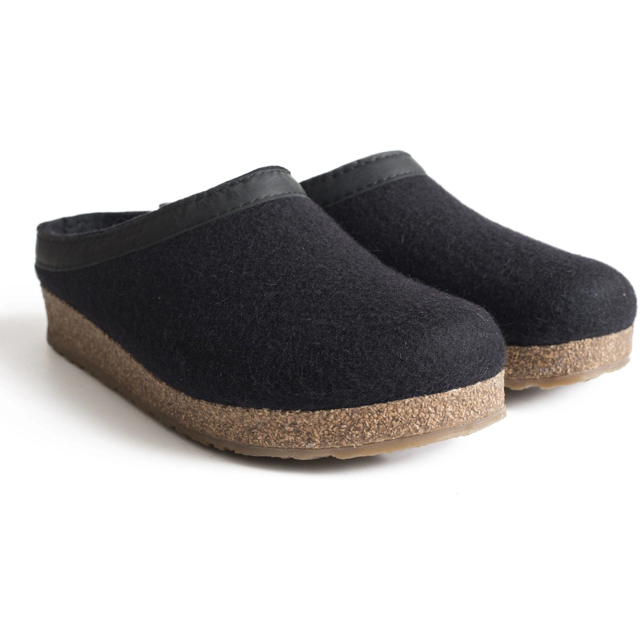 HAFLINGER GZL Unisex Clogs - Comfortable & Durable Wooden Slippers for Men & Women - Perfect for Home, Garden & Indoor Use