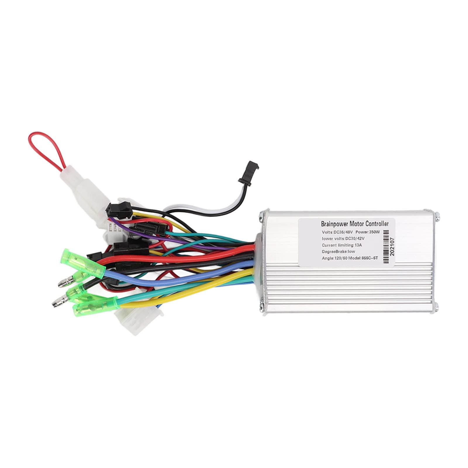 Shanrya Brushless Motor Controller - Waterproof, Durable E-Bike Speed Regulator Kit with Clear Display for Electric Bicycles | Perfect for Commuting, Mountain Biking & Urban Riding