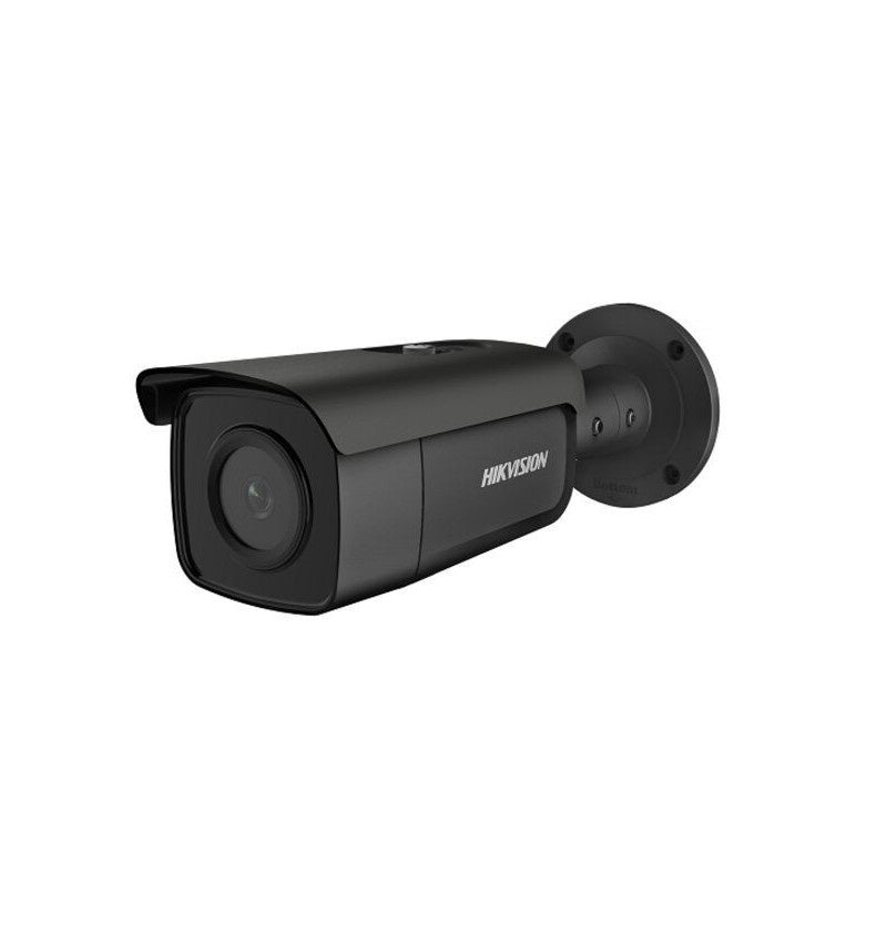 4MP Hikvision DS-2CD2T46G2-ISU/SL Bullet Security Camera with AcuSense, PoE, SD Slot, IR LEDs, 2.8mm Lens, Flashlight & Siren - Outdoor/Indoor Surveillance for Home & Business Security