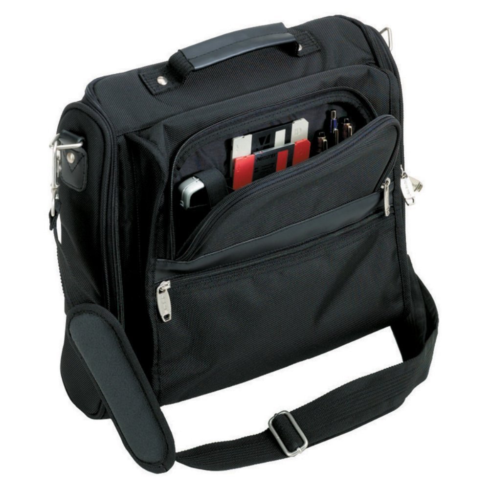 Preferred Nation The Conversion Computer Briefcase - Stylish & Durable Laptop Bag for Business Professionals | Perfect for Office, Travel & Meetings (Black)