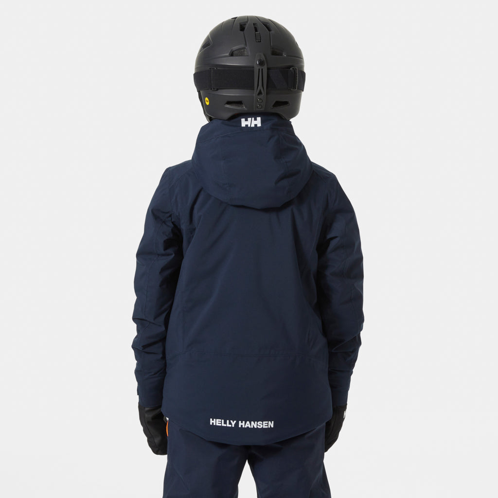 Helly Hansen Jr Alpha Jacket (41757) - Waterproof Winter Coat for Kids & Youth 2025 - Perfect for Snowboarding, Skiing & Outdoor Adventures