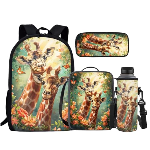 Floral Giraffe Printedd