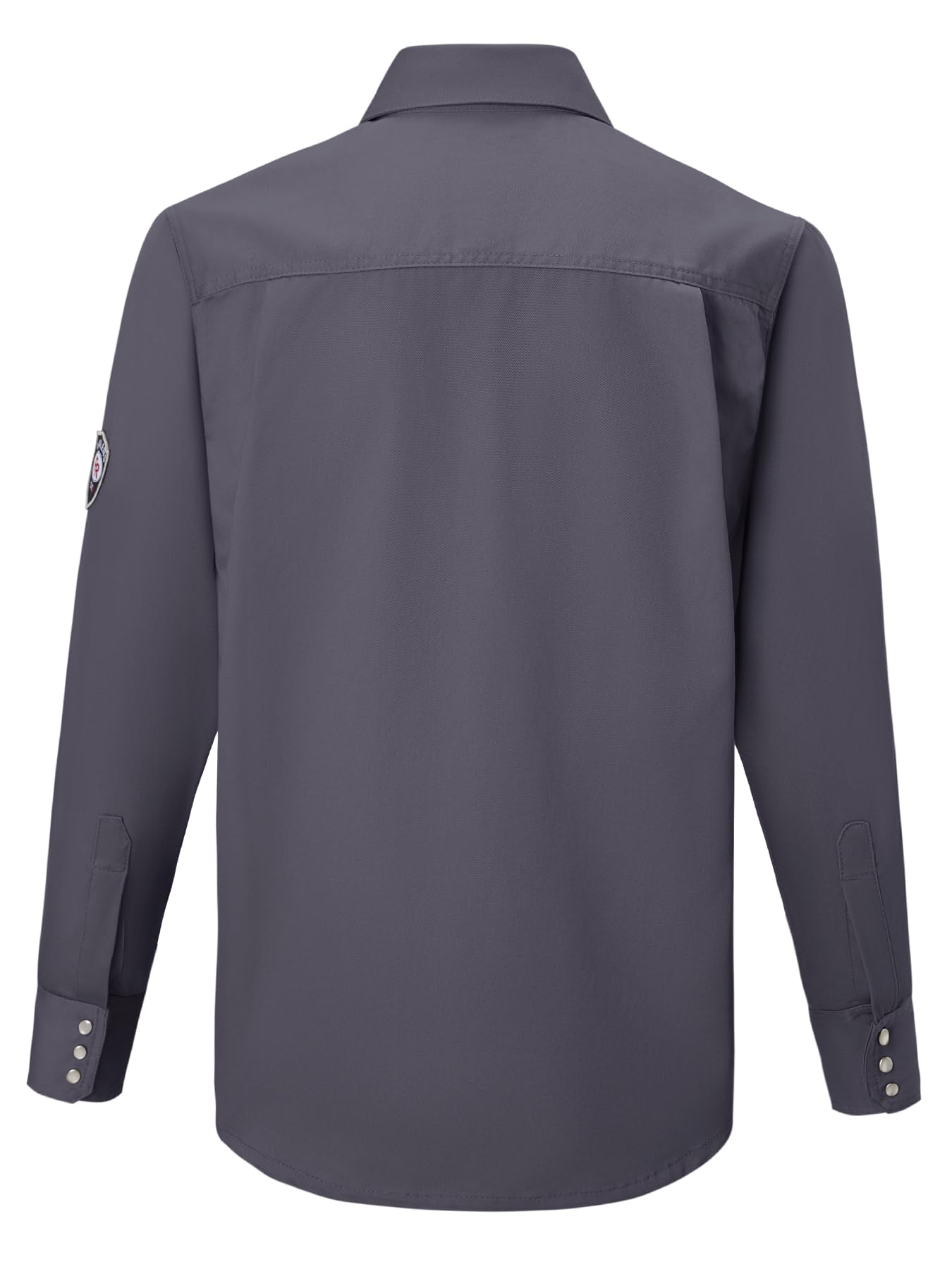 FR Shirts for Men - Flame Resistant Welding Shirts with CAT/HRC2 Rating - Button Down Work Shirts for Construction & Industrial Safety