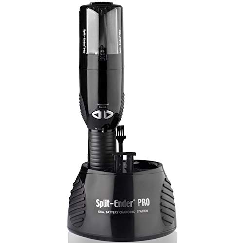 Split Ender PRO Hair Trimmer - Professional Split End Remover for All Hair Types (Frizzy, Dry, Damaged, Colored, Curly, Straight) with Charging Station | Perfect for Home Hair Care & Salon Styling