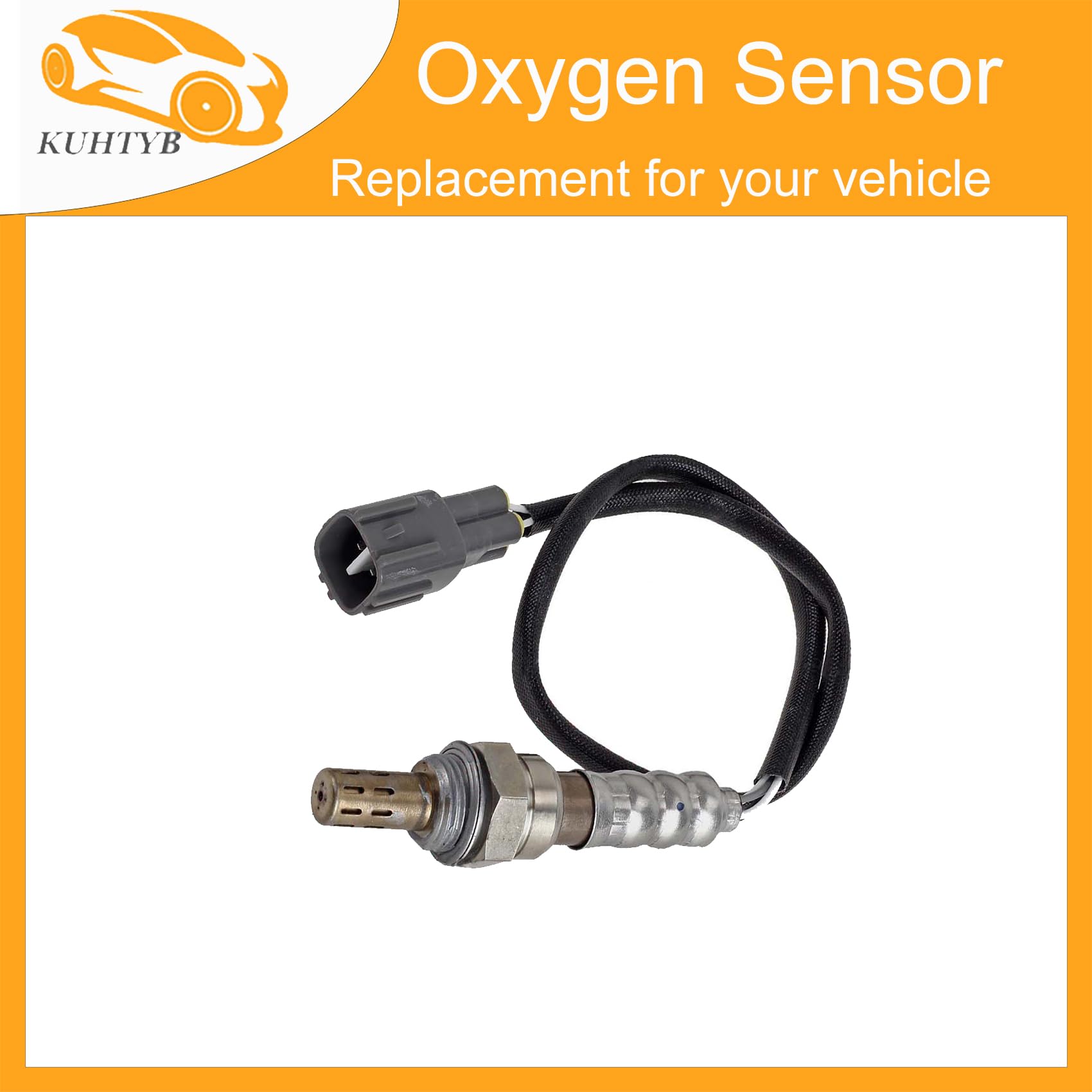 Upstream & Downstream Oxygen Sensor Replacement for TOYOTA SEQUOIA 2010-2012 4.6L V8 - Compatible with Front & Rear O2 Sensors - Improves Engine Performance & Fuel Efficiency (Perfect for Off-Roading, Towing & Daily Commuting)