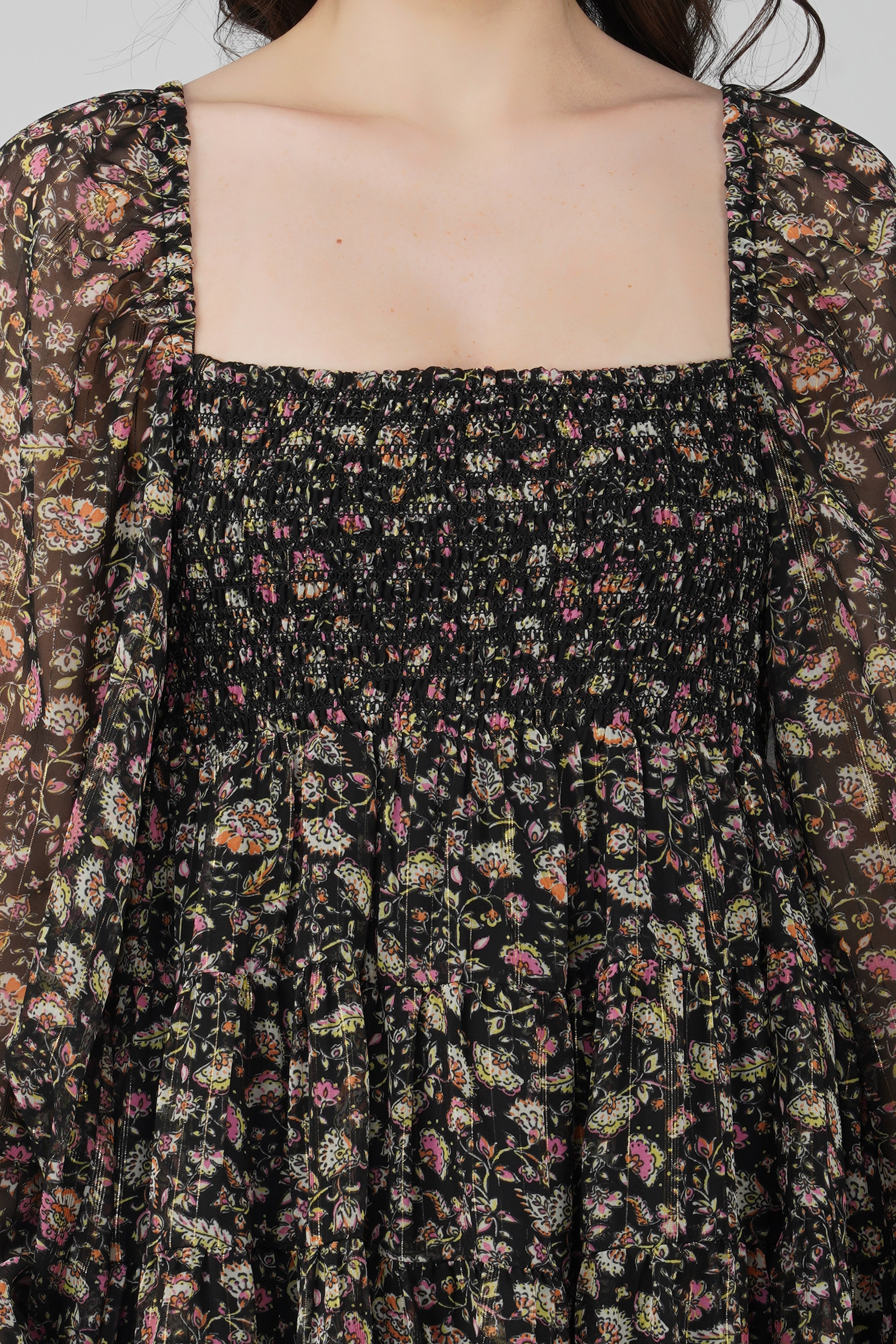 Bailey Mini Crossbody Bag in Black Floral Print - Stylish Small Purse for Women, Perfect for Date Night & Everyday Use