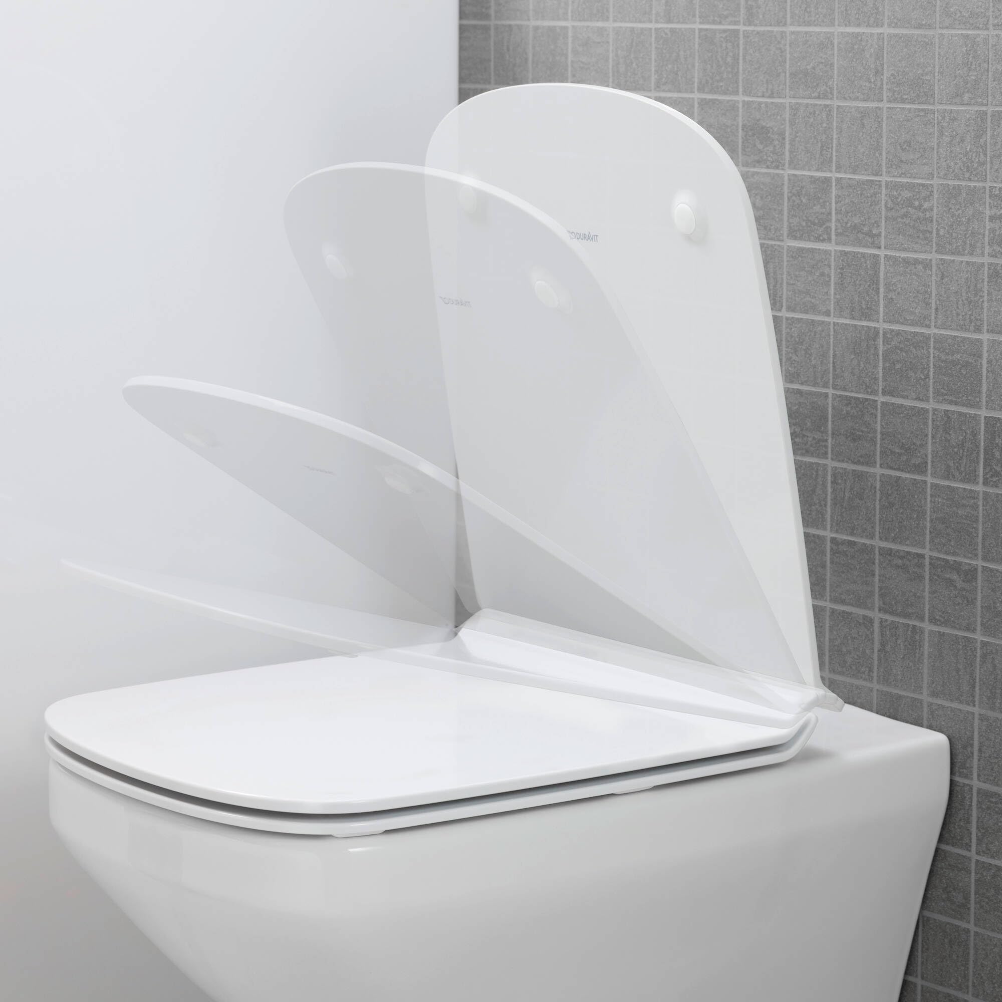 Duravit 0060590000 Durastyle Toilet Seat and Cover - Durable & Stylish Bathroom Upgrade for Modern Homes