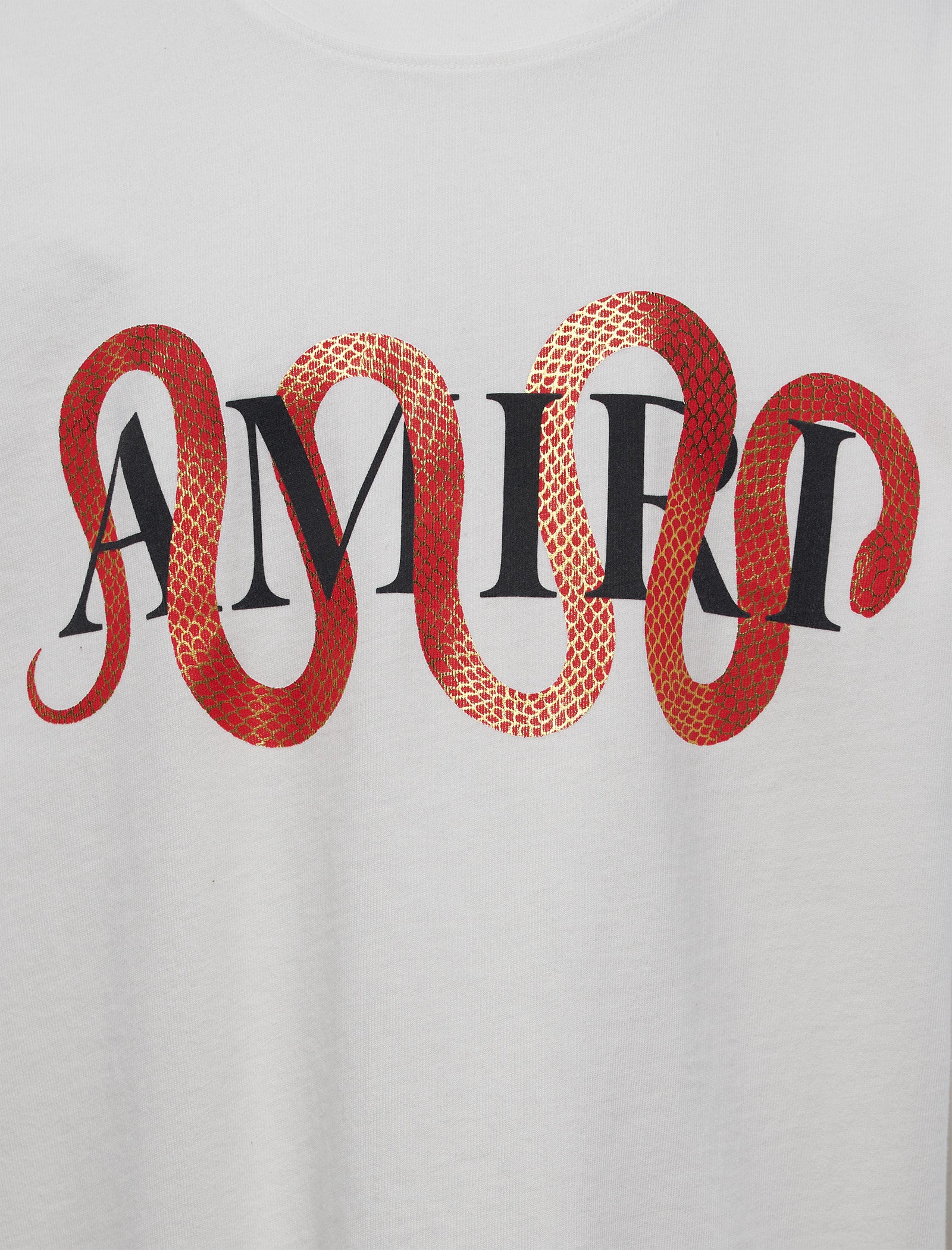Amiri Snake Print T-Shirt for Men - Stylish Graphic Tee for Casual Wear & Street Fashion