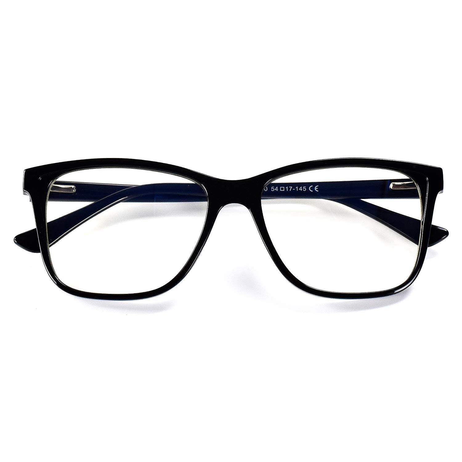 Anti-Blue Light Glasses for Computer, Reading, Gaming & TV - UV Protection & Eyestrain Relief for Men & Women - Perfect for Office Work, Online Classes & Nighttime Screen Use