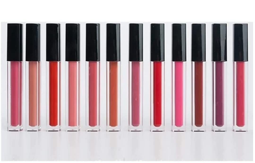 BELLAS Tya 6155 12-Piece Multicolor Makeup Kit with Matte Liquid Lipsticks, 7 Black Makeup Brushes, Kajal Eyeliner, Beauty Blender & 3-in-1 Eyeliner Mascara Eyebrow Pencil - 26-Piece Cosmetic Set for Professional Makeup, Party Looks & Everyday Beauty
