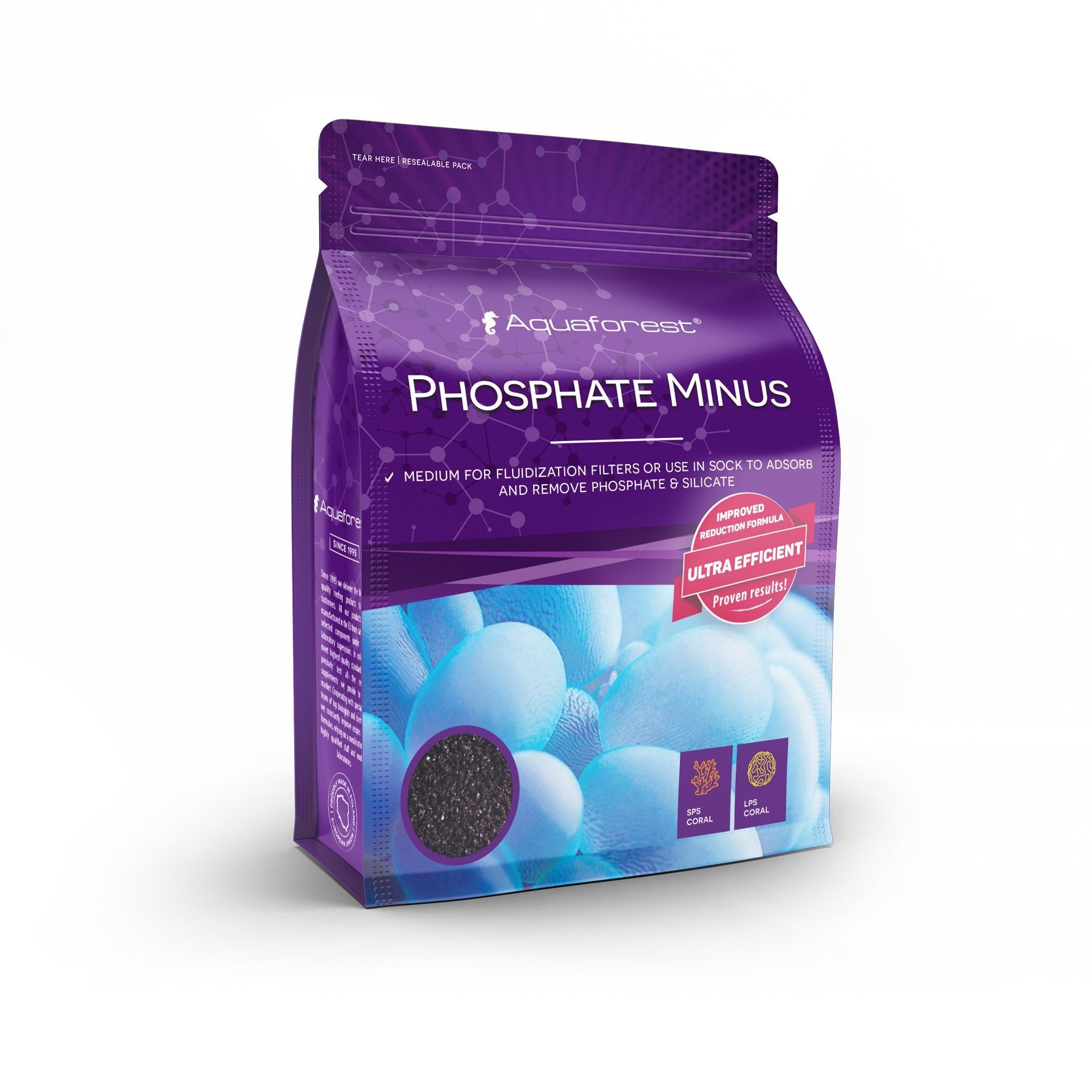 Aquaforest Phosphate Minus - High-Efficiency Phosphate Absorber for Aquariums (250ml/1000ml/5000ml) | Ideal for Saltwater & Reef Tanks, Marine Fish Tanks, and Coral Care