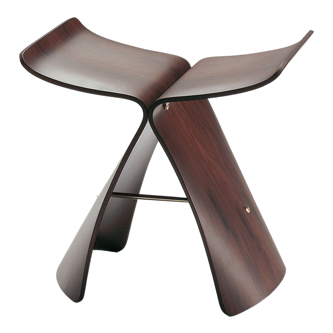 Vitra Butterfly Stool - Mid-Century Modern Lounge Chair for Living Room, Office & Outdoor - Lightweight & Stylish Design for Home Decor