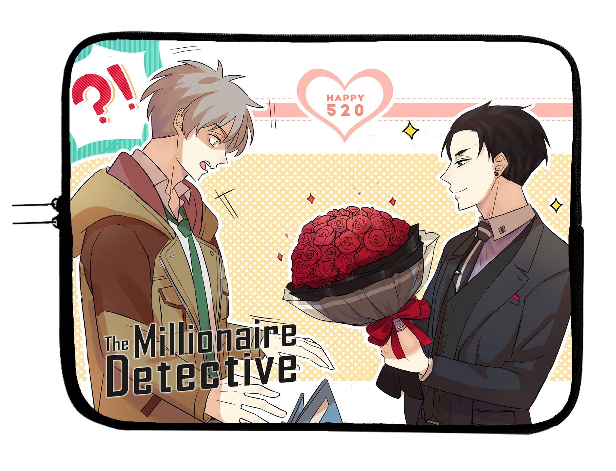 The Millionaire Detective Balance Unlimited Anime Laptop Sleeve Case - 11 Inch Tablet & Computer Bag for Most Brands - Protect Your Device with Stylish Anime Design - Perfect for School, Work, and Travel