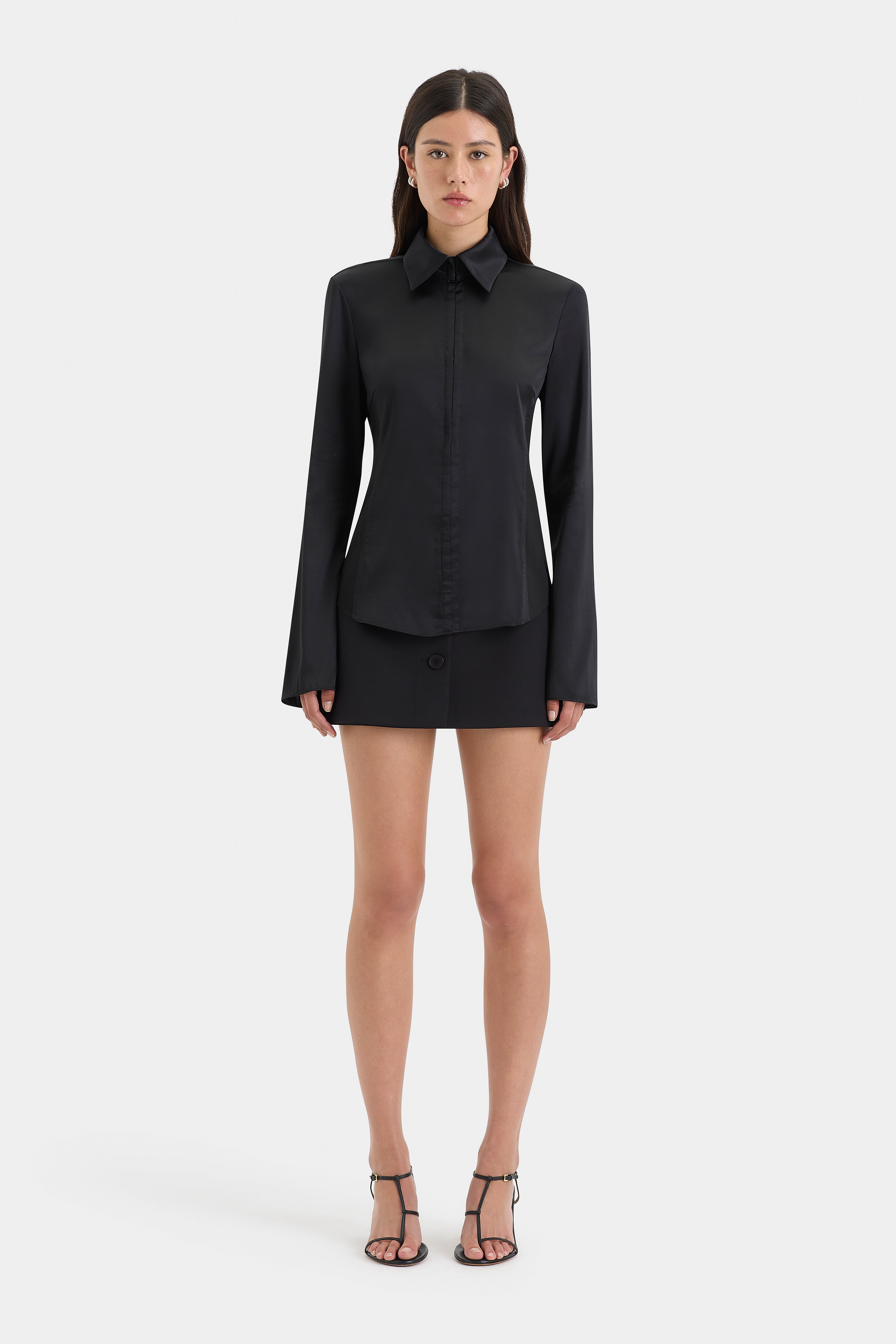 Sonora Evening Shirt for Women - Elegant Flowy Blouse for Night Out, Dinner Date & Special Occasions | Comfortable & Stylish Party Top